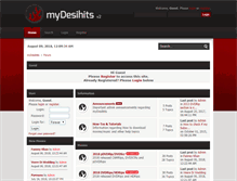 Tablet Screenshot of mydesihits.com